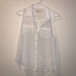 HOLLISTER SHEER BLOUSE